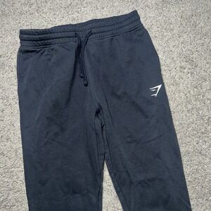 Gymshark Black Athletic Jogger Sweatpants Men's Size M Elastic Drawstring